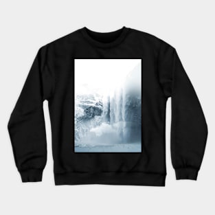 Snowy Waterfall Crewneck Sweatshirt